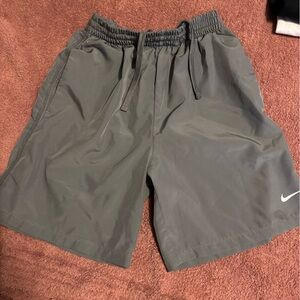 Nike Boys Gray Athletic Shorts